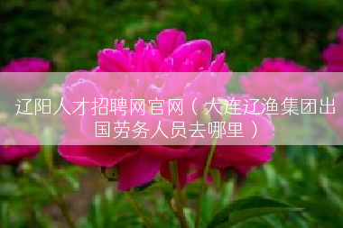 辽阳人才招聘网官网（大连辽渔集团出国劳务人员去哪里）