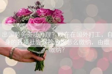 出国劳务资质办理？现在在国外打工，自身的各项社会保险应该怎么缴纳，由谁缴纳？
