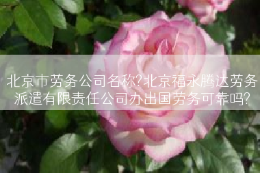 北京市劳务公司名称?北京福永腾达劳务派遣有限责任公司办出国劳务可靠吗?