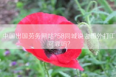 中国出国劳务网站?58同城说去国外打工可靠吗?