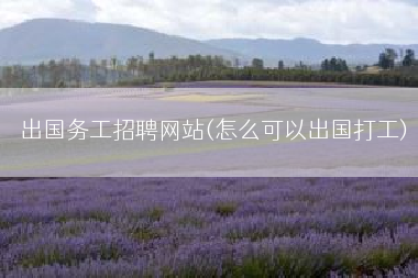 出国务工招聘网站(怎么可以出国打工)