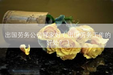 出国劳务公司哪家好（出国劳务工作的好处？）