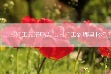 出国打工靠谱吗？出国打工到哪里报名？