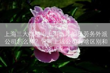 上海三大高楼（上海远洋船员劳务外派公司怎么样？它同上远公司有啥区别和联系呢？）