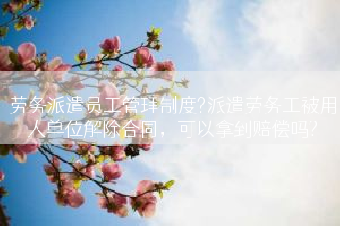 劳务派遣员工管理制度?派遣劳务工被用人单位解除合同，可以拿到赔偿吗?