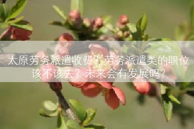 太原劳务派遣收费？劳务派遣类的职位该不该去？未来会有发展吗？