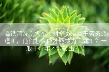 高铁清洗（火车上列车员是属于劳务派遣工，他们怎么做才能转为正式工？一般干几年才能转正？）