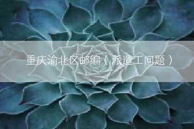 重庆渝北区邮编（派遣工问题）