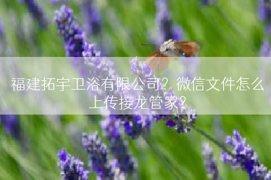 福建拓宇卫浴有限公司？微信文件怎么上传接龙管家？