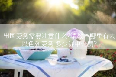 出国劳务需要注意什么?请教：哪里有去以色列劳务 多少钱中介费?