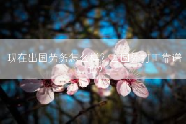 现在出国劳务怎么样？去国外打工靠谱吗？