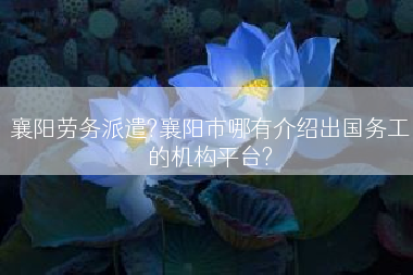 襄阳劳务派遣?襄阳市哪有介绍出国务工的机构平台?