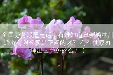 全国劳务派遣电话（有谁知道阜新海纳川派遣有限公司是正规的么？ 有在他家办理出国劳务的么？）