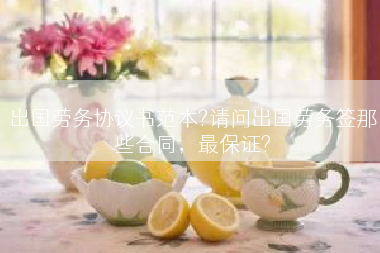 出国劳务协议书范本?请问出国劳务签那些合同，最保证?