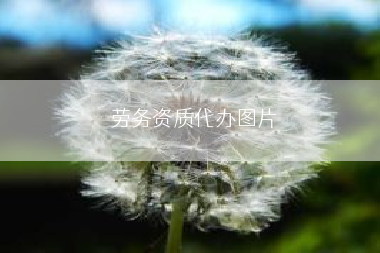 劳务资质代办图片