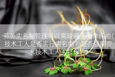 劳务实名制管理可以实现刷卡图像抓拍(技术工人是否实行实名制？是否强制要求技术工人买社保？)