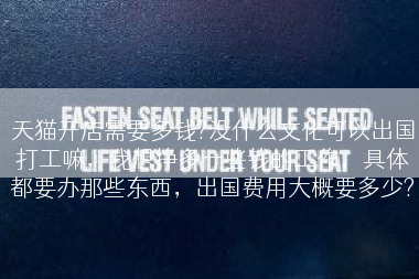 天猫开店需要多钱?没什么文化可以出国打工嘛，我想挣多一些钱的工作，具体都要办那些东西，出国费用大概要多少?