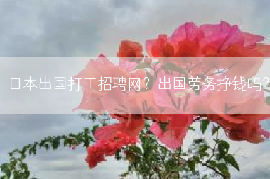 日本出国打工招聘网？出国劳务挣钱吗？
