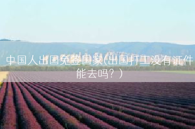 中国人出国免签国家(出国打工没有证件能去吗？)