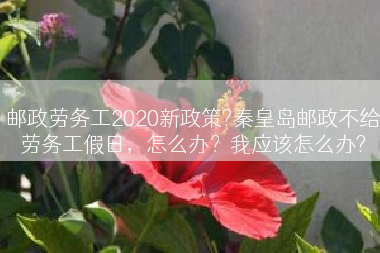 邮政劳务工2020新政策?秦皇岛邮政不给劳务工假日，怎么办？我应该怎么办?