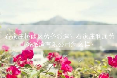 石家庄桥西区劳务派遣？石家庄利通劳务派遣有限公司怎么样？