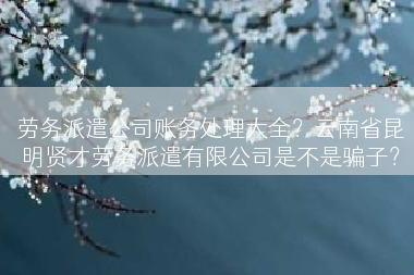 劳务派遣公司账务处理大全？云南省昆明贤才劳务派遣有限公司是不是骗子？