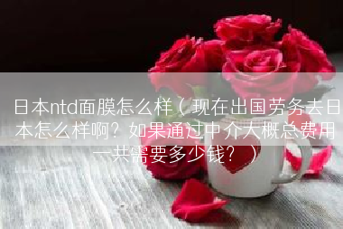 日本ntd面膜怎么样（现在出国劳务去日本怎么样啊？如果通过中介大概总费用一共需要多少钱？）