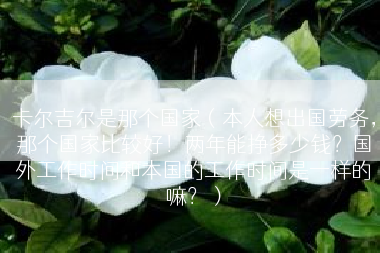 卡尔吉尔是那个国家（本人想出国劳务，那个国家比较好！两年能挣多少钱？国外工作时间和本国的工作时间是一样的嘛？）