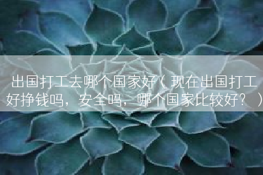 出国打工去哪个国家好（现在出国打工好挣钱吗，安全吗，哪个国家比较好？）