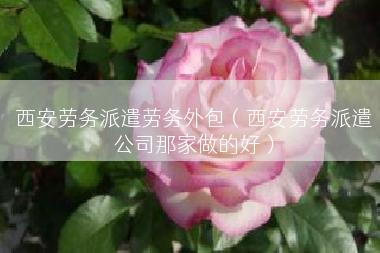 西安劳务派遣劳务外包（西安劳务派遣公司那家做的好）