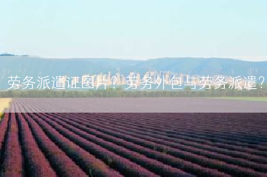 劳务派遣证图片？劳务外包与劳务派遣？