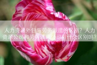 人力资源外包与劳务派遣的区别？人力资源公司和劳务派遣公司有什么区别吗？