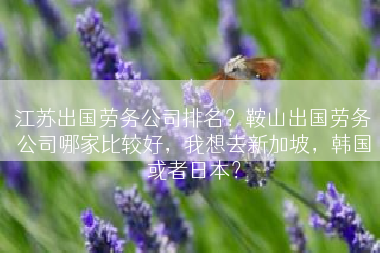 江苏出国劳务公司排名？鞍山出国劳务公司哪家比较好，我想去新加坡，韩国或者日本？