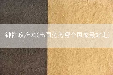 钟祥政府网(出国劳务哪个国家最好走)