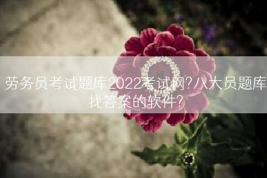 劳务员考试题库2022考试网?八大员题库找答案的软件?