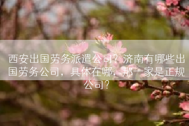 西安出国劳务派遣公司？济南有哪些出国劳务公司，具体在哪，那一家是正规公司？
