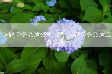 铁路劳务派遣公司招聘?铁路劳务派遣工资多少?